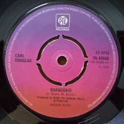 Carl Douglas Shanghaid USED VINYL 7INCH 45 RPM SINGLE