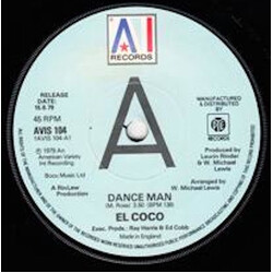 El Coco Dance Man USED VINYL 7INCH SINGLE 45 RPM PROMO