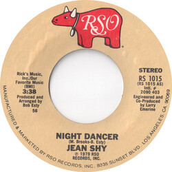 Jean Shy Night Dancer USED VINYL 7INCH 45 RPM SINGLE STYRENE