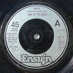 Light Of The World Swingin' USED VINYL 7INCH 45 RPM SINGLE