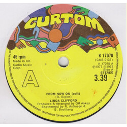 Linda Clifford From Now On USED VINYL 7INCH SINGLE 45 RPM