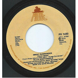 Ollie Nightingale Sweet Surrender USED VINYL 7INCH 45 RPM SINGLE