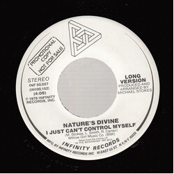 Nature's Divine I Just Can't Control Myself USED VINYL 7INCH 45 RPM PROMO