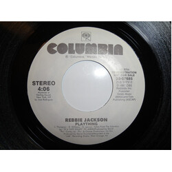 Rebbie Jackson Plaything USED VINYL 7INCH 45 RPM SINGLE PROMO STEREO