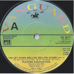The Players Association The Get Down Mellow Mellow Sound USED VINYL 7INCH 45 RPM