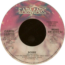 Carol Lloyd Score USED VINYL 7INCH 45 RPM PROMO MONO STEREO