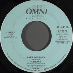 Stroke (4) Take Me Back USED VINYL 7INCH 45 RPM PROMO