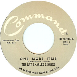 The Ray Charles Singers One More Time / Bluesette USED VINYL 7INCH 45 RPM
