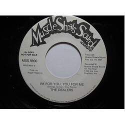 The Dealers (2) I'm For You, You For Me USED VINYL 7INCH PROMO