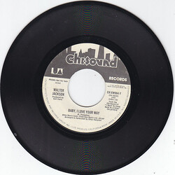 Walter Jackson Baby, I Love Your Way USED VINYL 7INCH 45 RPM PROMO