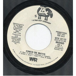 War Cinco De Mayo USED VINYL 7INCH 45 RPM SINGLE PROMO STYRENE STEREO MONO