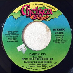 Disco Tex & His Sex-O-Lettes Dancin' Kid USED VINYL 7INCH 45 RPM SINGLE
