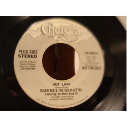 Disco Tex & His Sex-O-Lettes Hot Lava USED VINYL 7INCH 45 RPM PROMO