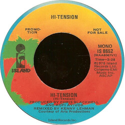 Hi-Tension Hi Tension USED VINYL 7INCH 45 RPM SINGLE PROMO STEREO MONO
