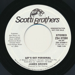 James Brown Let's Get Personal USED VINYL 7INCH 45 RPM PROMO