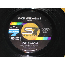 Joe Simon Moon Walk USED VINYL 7INCH SINGLE 45 RPM