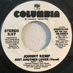 Johnny Kemp Just Another Lover USED VINYL 7INCH 45 RPM SINGLE PROMO STYRENE STEREO