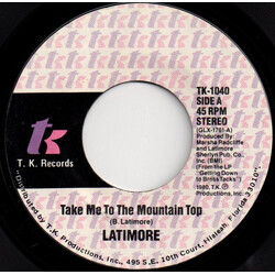 Latimore (2) Take Me To The Mountain Top USED VINYL 7INCH 45 RPM STYRENE STEREO