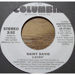 Rainy Davis 4-Ever USED VINYL 7INCH 45 RPM PROMO