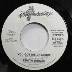 Tenita Jordan You Got Me Dreamin' USED VINYL 7INCH 45 RPM SINGLE PROMO