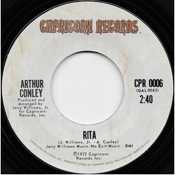 Arthur Conley Rita / More Sweet Soul Music USED VINYL 7INCH 45 RPM SINGLE