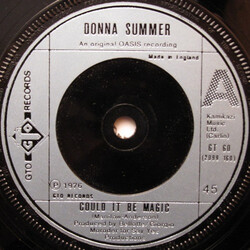 Donna Summer Could It Be Magic USED VINYL 7INCH SINGLE 45 RPM