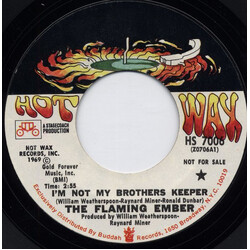 Flaming Ember I'm Not My Brothers Keeper / Deserted Village USED VINYL 7INCH 45 RPM PROMO