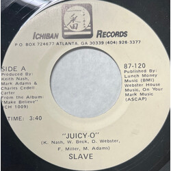 Slave Juicy-O USED VINYL 7INCH 45 RPM SINGLE PROMO