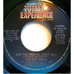 The Gap Band Jam The Motha' USED VINYL 7INCH 45 RPM PROMO