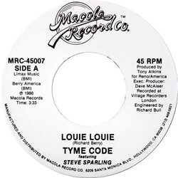 Time Code (4) Louie Louie / Village House Stomp USED VINYL 7INCH SINGLE
