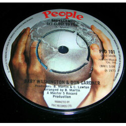 Baby Washington / Don Gardner Forever USED VINYL 7INCH SINGLE