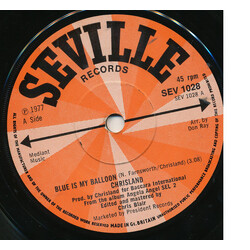 Chrisland Blue Is My Balloon / Mary Jane USED VINYL 7INCH 45 RPM SINGLE