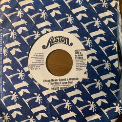David Hudson (2) I Have Never Loved A Woman (The Way I Love You) USED VINYL 7INCH 45 RPM PROMO