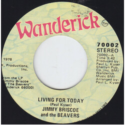 Jimmy Briscoe And The Beavers Living For Today USED VINYL 7INCH
