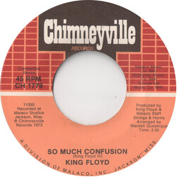 King Floyd So Much Confusion USED VINYL 7INCH 45 RPM SINGLE