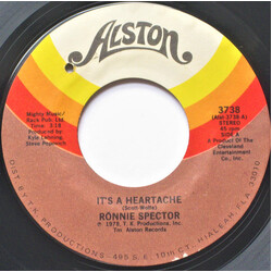 Ronnie Spector It's A Heartache USED VINYL 7INCH 45 RPM STYRENE