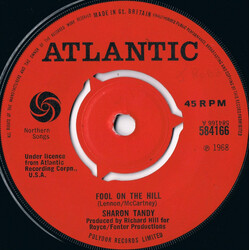 Sharon Tandy Fool On The Hill USED VINYL 7INCH 45 RPM SINGLE