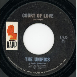 The Unifics Court Of Love / Which One Should I Choose USED VINYL 7INCH 45 RPM STYRENE