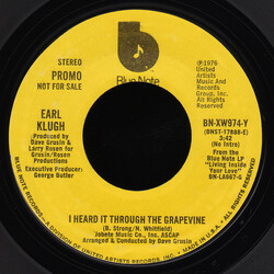 Earl Klugh I Heard It Through The Grapevine USED VINYL 7INCH 45 RPM SINGLE PROMO