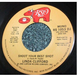 Linda Clifford Shoot Your Best Shot USED VINYL 7INCH 45 RPM SINGLE PROMO STEREO MONO