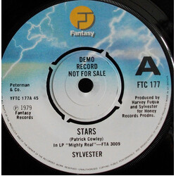 Sylvester Stars USED VINYL 7INCH 45 RPM SINGLE PROMO