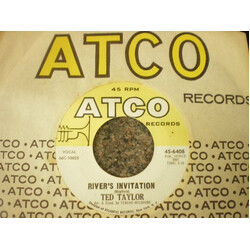 Ted Taylor River's Invitation / Long Distance Love USED VINYL 7INCH 45 RPM SINGLE