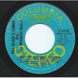 Bill Black's Combo / The Memphis Belles Keep The Customer Satisfied USED VINYL 7INCH 45 RPM SINGLE PROMO