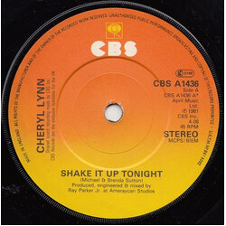 Cheryl Lynn Shake It Up Tonight USED VINYL 7INCH SINGLE