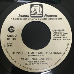 Clarence Carter If You Let Me Take You Home USED VINYL 7INCH 45 RPM PROMO