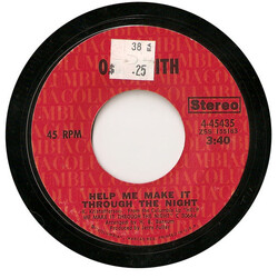 OC Smith Help Me Make It Through The Night USED VINYL 7INCH 45 RPM SINGLE