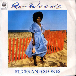Ren Woods Sticks And Stones USED VINYL 7INCH 45 RPM