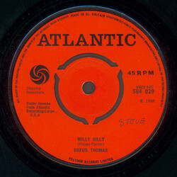 Rufus Thomas Willy Nilly / Sho' Gonna Mess Him Up USED VINYL 7INCH 45 RPM