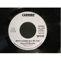 Phyllis Nelson Move Closer (New Mix Edit) USED VINYL 7INCH 45 RPM SINGLE PROMO STEREO