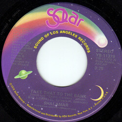 Shalamar Take That To The Bank USED VINYL 7INCH SINGLE